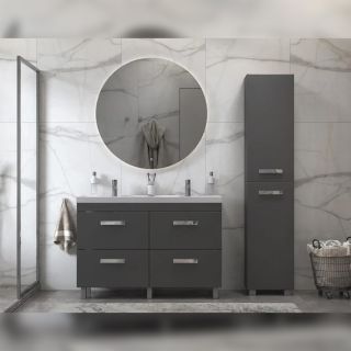 Пенал (40см) Velvex Orlando pn.ORL.40, графит